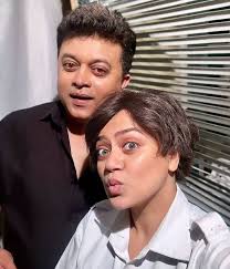 Miska and his father's similar appearance