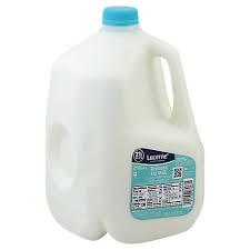 To a gallon of gas how many ounces in a quart gallon how many cups in a gallon how many bottles of water equals a gallon. Lucerne Milk Reduced Fat 2 Milkfat 1 Gallon 128 Fl Oz Albertsons