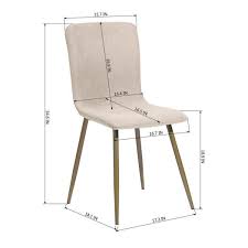 Sibau italian dining chairs set of (4) slatted wood danish mcm contemporary. Furniturer Scargill Beige Upholstered Textured Fabric Dining Chairs Set Of 4 Scargill Beige The Home Depot