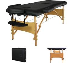 New 84 Black Portable Massage Table W Free Carry Case T1 Chair Bed Spa Facial Massage Tables Massage Table Massage Bed