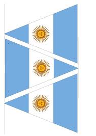 Sport Decorations Argentina Printable Small Foam Fingers Flag Bunting And Small Flags Jpeg And Pdf In 2020 Sports Decorations Small Flags World Cup Russia 2018