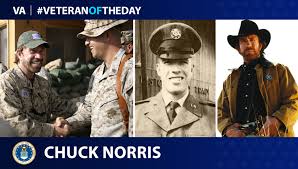 Chuck norris threw a grenade and killed 50 people, then it exploded. Veteranoftheday Air Force Veteran Chuck Norris Vantage Point