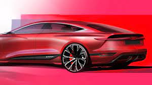 Powerful dynamic with electric drive. Audi A6 E Tron Concept E Volution With Classic Lines Audi Com