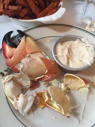 Season with salt and pepper and chill. Colossal Stone Crab Claw With Mustard Sauce Picture Of Joe S Stone Crab Restaurant And Take Away Miami Beach Tripadvisor