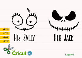 Download His Sally Her Jack Svg Nightmare Before Christmas Svg Jack And Sally Silhoue In 2021 Cricut Halloween Nightmare Before Christmas Halloween Nightmare Before Christmas