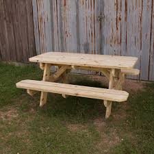 Heavy Duty Picnic Table Picnic Table Log Furniture Tools Picnic
