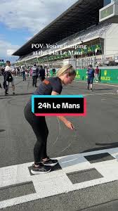 POV: Jumping at the 24h Le Mans! Ropeskipping Fun