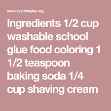 How To Make Slime Recipe Diy Slime Recipe Slime Recipe Shaving Cream