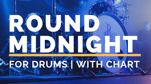 Round Midnight Backing Track For Drums