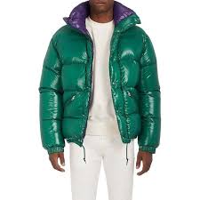 Moncler Men S Oversized Tech Taffeta Puffer Coat 1 525 Liked On Polyvore Featuring Men S Fashion Me Mens Puffer Coat Mens Designer Coats Green Sport Coat