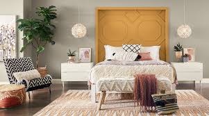 If you're interested in using patterned wallpaper on an accent wall in your bedroom, stick with solid colors throughout the. Bedroom Paint Color Ideas Inspiration Gallery Sherwin Williams