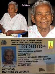 La Dominicana Natividad Martinez de la Cruz cumplió 121 años de edad nació  el 04 de enero de 1900 y celebra sus cumpleaños cantando y bailando, la  felicitamos