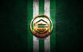Dream league soccer fc groningen kits 2020/2021. Fc Groningen Golden Logo Eredivisie Green Metal Background Football Groningen Fc Hd Wallpaper Peakpx