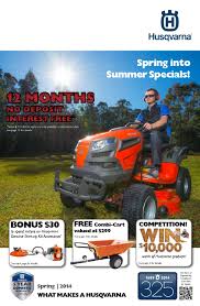 Please note that model specifications may vary from country to country. Husqvarna Au Spring 2014 Mailer By Husqvarna Ab Issuu