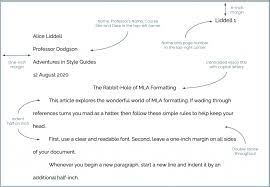 Maybe you would like to learn more about one of these? Mla Format Formatting Rules Explained Typecite