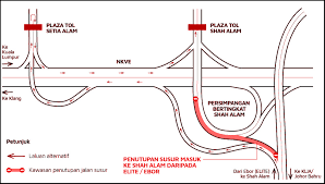 Related posts to grab dari shah alam ke klia2. Road Closure At Shah Alam Interchange On Ebor Shah Alam Access Road In Selangor News And Reviews On Malaysian Cars Motorcycles And Automotive Lifestyle