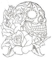 Dizzylove has uploaded 41 photos to flickr. Tattoo Coloring Page Skull And Roses Skull Coloring Pages Rose Coloring Pages Tattoo Coloring Book