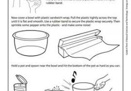 Worksheets Vibrations And Sound First Grade Google Search Force And Motion Fun Science Worksheets