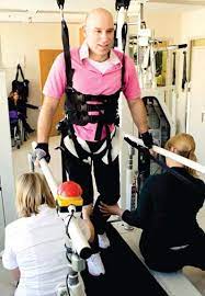 Rehab programs have long since involved asking patients to walk on treadmills, while they are held upright by a harness. Workouts And Willpower Learning To Walk After A Stroke