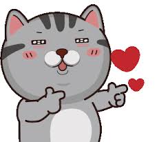 via giphy love stickers giphy cat love