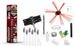 Chimney surrounds kits come in different shapes and sizes. Chimney Sweep Brush 10 Metre 3 In 1 Chimney Sweep Kit Dryer Vent Cleaning Brush Kit 27 Long Flexible Radiator Dryer Duct Brush Rotary Chimney Cleaning Kit 10x Chimney Cleaner Flexible Rods12mm Skamz Amazon Co Uk Diy