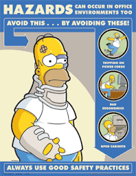 Office Safety Make Sure You Have Hazard Signs Up For A Wet Floor Or Any Other Hazardous Things Workplace Safety Safety Posters Occupational Health And Safety
