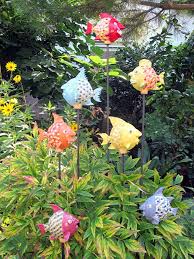 Keramik Fische Ceramic Fishes Keramik Fisch Keramik Gartenskulptur