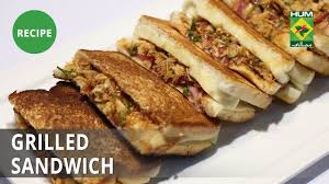 Grilled Sandwich Recipe Masala Tv