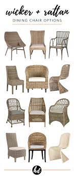 Farmhouse Style 12 Wicker Dining Chairs Under 360 Each Dining Chairs Wicker Dining Chairs Rattan Dining Chairs