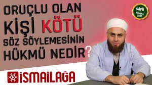 Safii Fikhi Orucluyken Kotu Sozler Konusmak 2020 Videolar Kazan Tv