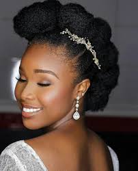 Pin By Alice Watare On Style It Natural Hair Wedding Natural Natural Hair Styles Natural Hair Wedding Natural Hair Bride