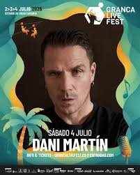 🎤 ¡Dani Martín es el segundo artista confirmado para el  #GrancaLiveFest2026!, ¡El Estadio de Gran Canaria se prepara para recibir a  uno de los grandes de la música en español!, Apunta esta cita:, 📅 ...