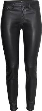 H M Imitation Leather Pants Black Ladies Click The Link To Purchase This Item And Or Find Out The Pric Black Leather Pants Leather Pants Pleather Pants