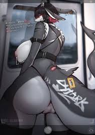 Rule 34 - Absurd Res Alternate Form Alternate Species Anthro Anthrofied Ass  Belt Big Breasts Big Butt Black Hair Breasts Dialogue Ear Piercing Ellen  Joe (zzz) Embarrassed Female Fin Fish Furrification Genitals