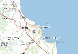 Ein visum ist nicht notwendig. Michelin Landkarte Veracruz Stadtplan Veracruz Viamichelin