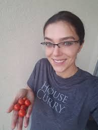 My little urban garden..Matthew Rhode makes fun of it...but I love it.  Fresh purple and sweet basil, thyme, stevia, cherry tomatoes and a  struggling artichoke. I can't wait till we live on