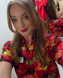 Wearing a red Caribbean top is festive right?