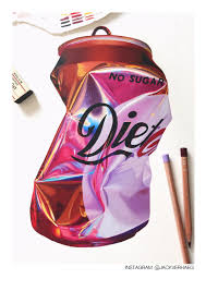 Pencil Drawings By Jack Verhaeg In 2020 Diet Coke Can Coke Cans Diet Coke