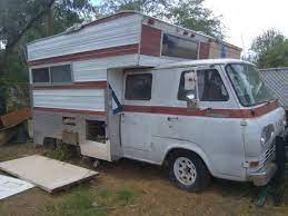 Pin By Robert Sanderson Jr On Ford Econoline Falcon Van Ford Van Small Rv Trailers Vintage Camper