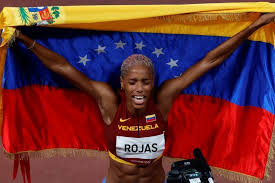 Yulimar rojas tras convertirse en la reina de salto triple. Pfwmwp75ofd2mm