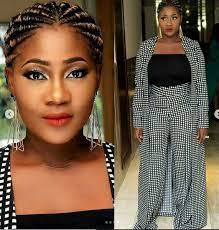 Welcome To Jordan S Blog Mercy Johnson Wows In A Monochrome Outfit Monochrome Outfit Mercy Johnson Photo Makeup