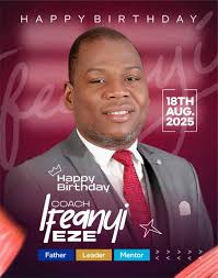 Happy Birthday, Ifeanyi A. C. Eze!