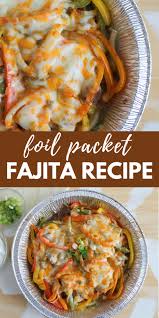 Either way, these tin foil dinners will not disappoint. Tinfoil Packet Fajita Camping Recipe Homemade Heather