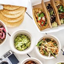 Blackened fish, chile lime sauce, shredded cabbage mix, topped with pineapple relish. Food Drink Menus Bartaco