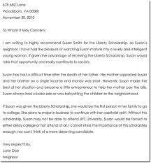 Sample acceptance letter for a contract renewal. Letter Of Recommendation For Scholarship Best Samples