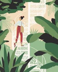 Copenhagen S Botanical Gardens By Daviddoran Daviddoran Co Uk Personal Accoun Illustration Design Garden Illustration Illustration
