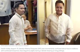 I love manny pacquiao because he gave pride and honor to the filipinos and to the philippines but i think being a senator is not for him. If It S Not In The Bible Senator Manny Pacquiao Is Confused
