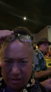 Sandy Bates from hālau hula Lani ola. Puanani Jung