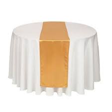 Amazon Com Gold Satin Table Runner Home Kitchen 99 Cents On Amazon Cheap Table Runners Table Runners Home Kitchens