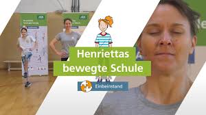 Henriettas Bewegte Schule 4 Einbeinstand Youtube